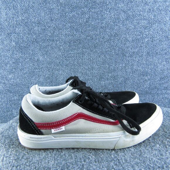 VANS Men's Pop Cush BMX Sneaker Black Fabric‎ Size 9M Gently Used 2025 - Picture 3 of 6